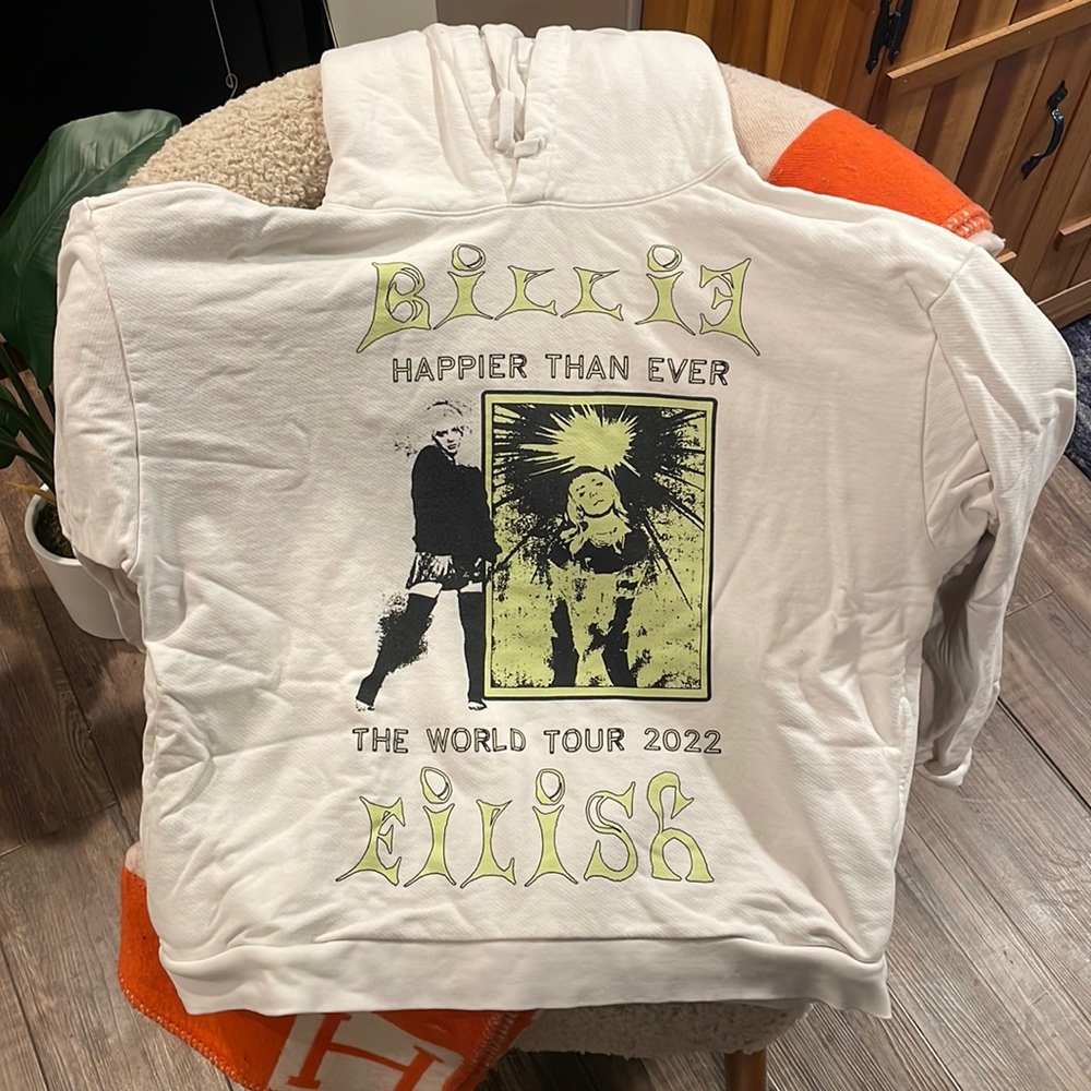 Billie Eilish tour hoodie